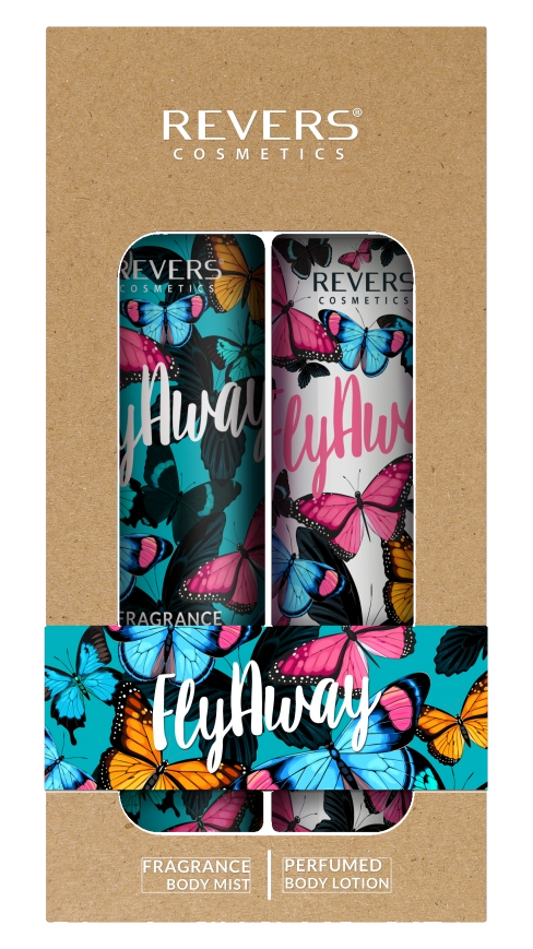 Fly Away -setti sis. vartalosuihke 245 ml + vartalovoide 250 ml