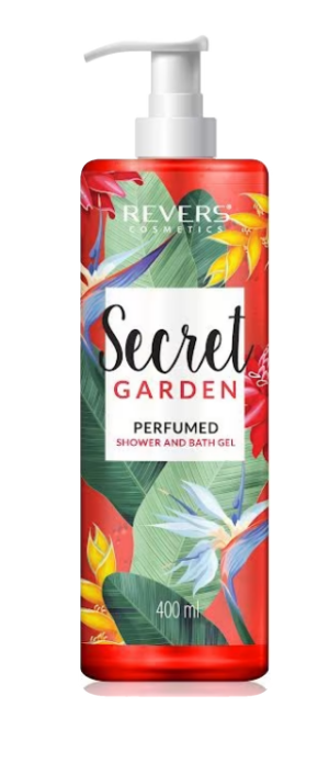 Suihku- ja kylpygeeli SECRET GARDEN 400ml