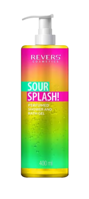 Suihku- ja kylpygeeli SOUR SPLASH 400ml