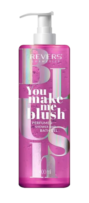 Suihku- ja kylpygeeli YOU MAKE ME BLUSH 400ml