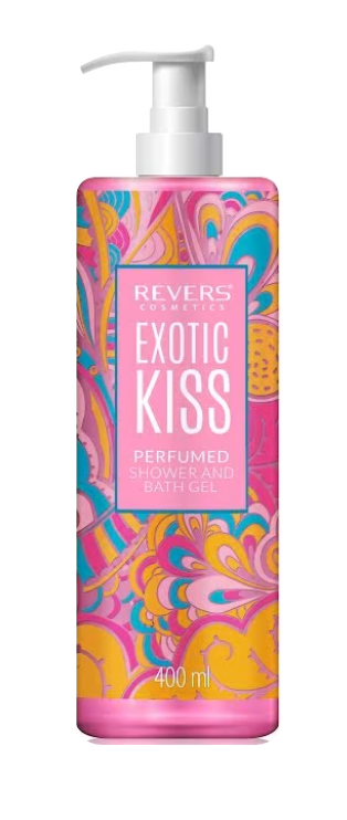 Suihku- ja kylpygeeli EXOTIC KISS 400ml