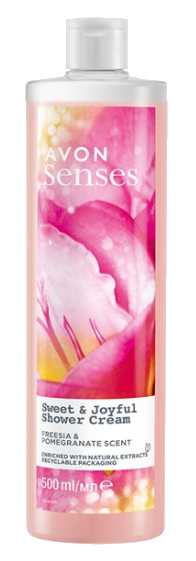 Senses Sweet & Joyful voidemainen suihkugeeli 500ml
