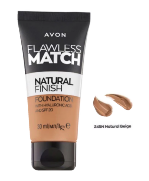 Flawless MATCH meikkivoide 245N SPF20 Natural Beige 30ml