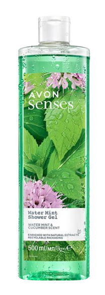 Senses Water Mint -suihkugeeli 500ml