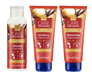Foot Works Jalkojen lahjasetti (sis. Jalkakylpy 100ml, Kuorinta 75ml, Jalkavoide 75ml)