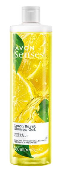 Senses Lemon Burst suihkugeeli 500ml