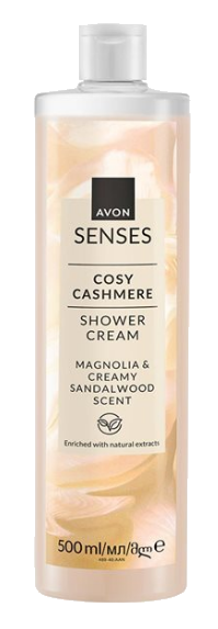 Senses Cozy Cashmere voidemainen Suihkugeeli 500ml