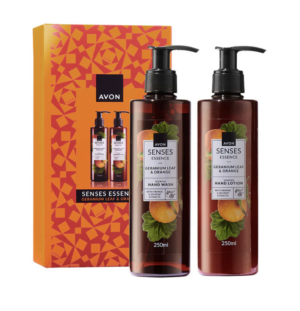 Senses ESSENCE Huonetuoksusetti sis. Gearnium Leaf&Orange 100ml ja Lemongrass&Coconut 100ml