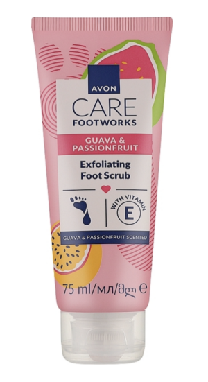 Foot Works Guava&passionfruit kuorinta jaloille 75ml