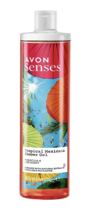 Senses Tropical Mexicana 500ml Suihkugeeli