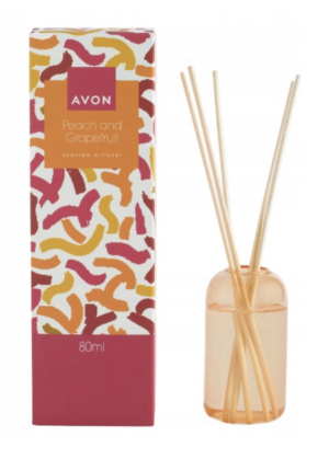 Huonetuoksu Peach and Grapefruit 80ml