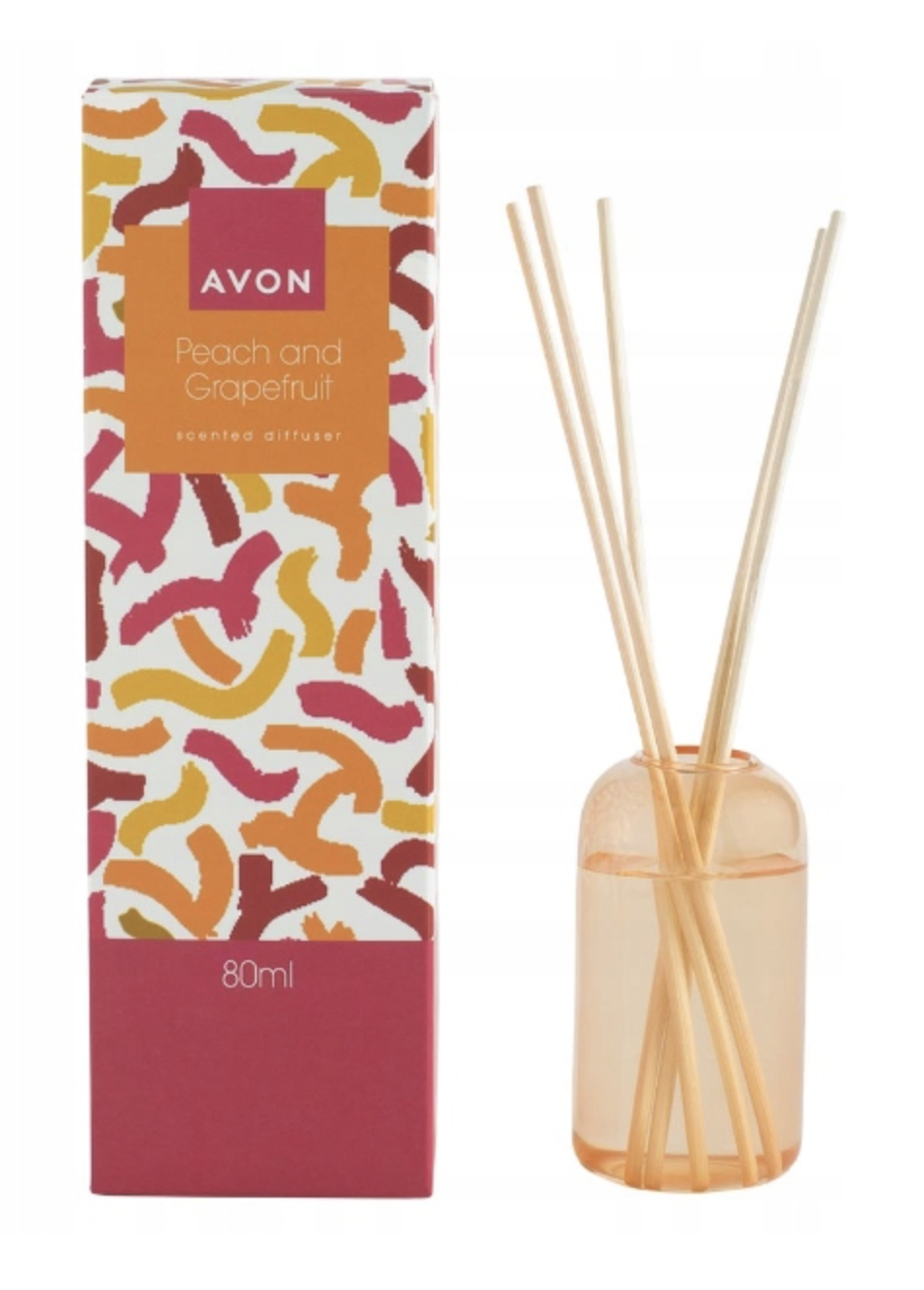 Huonetuoksu Peach and Grapefruit 80ml