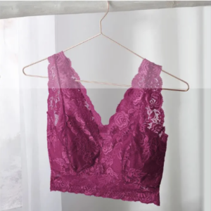 Rintaliivit AVON Lace Overlay Bra koko XL Fucsia