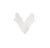 Sydänsormus AllMyLove Hopea