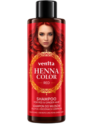 Shampoo HENNA Punaisille hiuksille 300ml