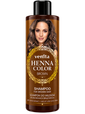 Shampoo HENNA Ruskeille hiuksille 300ml
