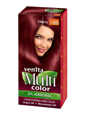 HIUSVÄRI Hoitava MultiColor - 5.66 Cherry 50ml + 50ml