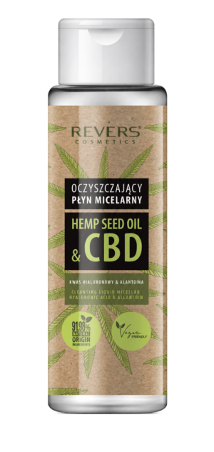 CBD -Hamppuöljy Misellivesi kasvoille 500ml