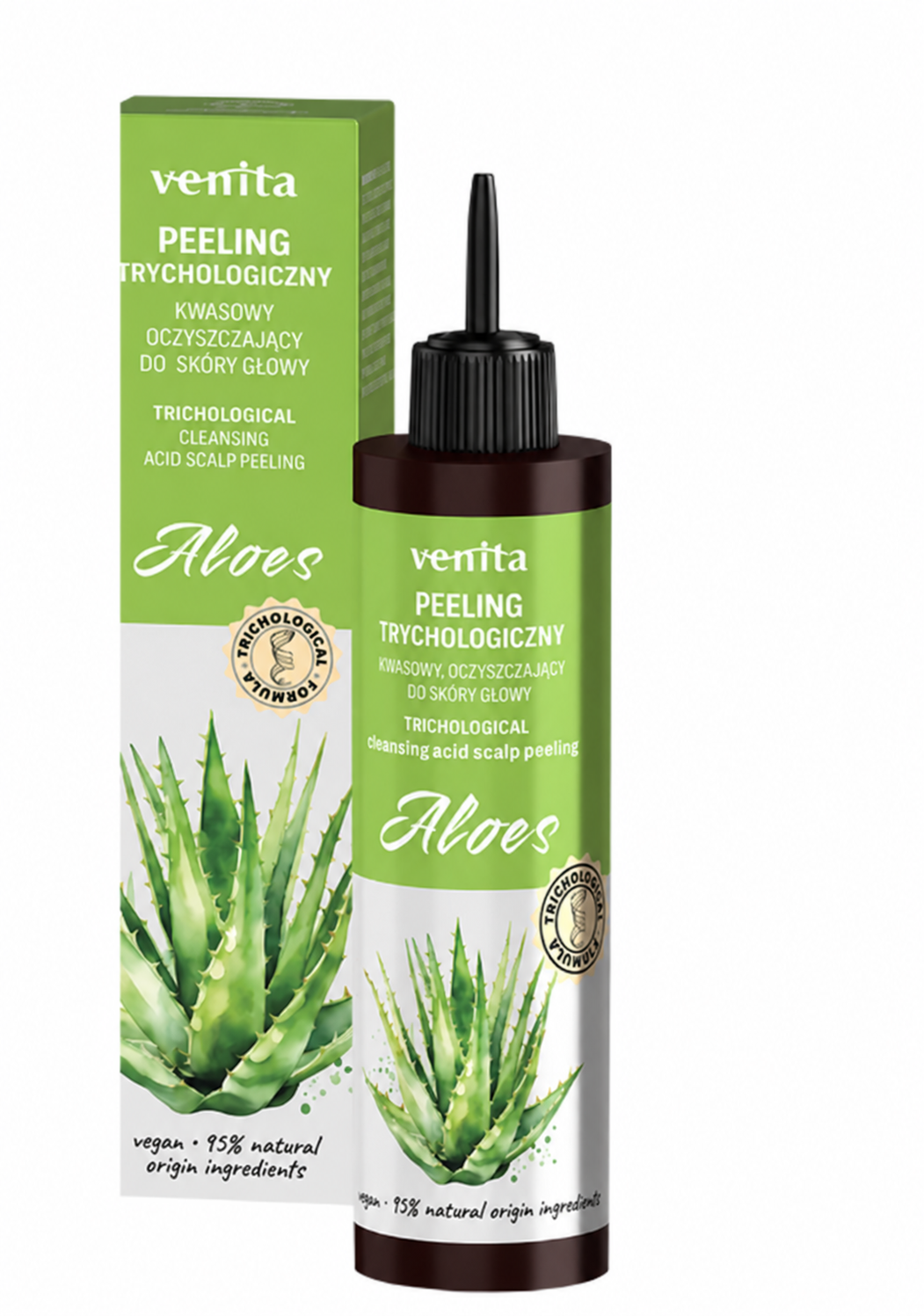 ALOE VERA Puhdistava Happokuorinta Hiuspohjalle 100ml