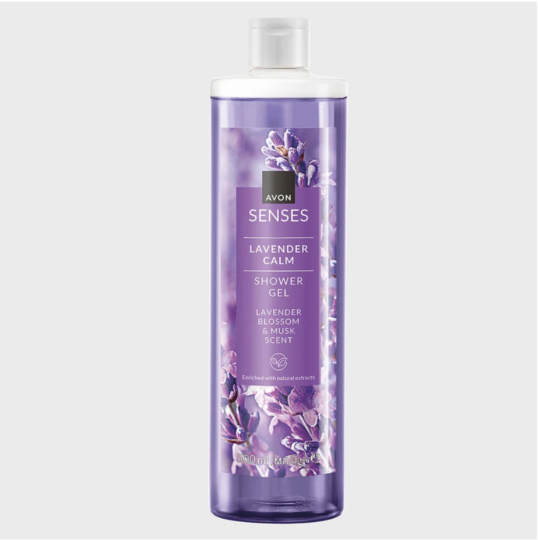 Senses Lavender Calm Suihkugeeli 500ml