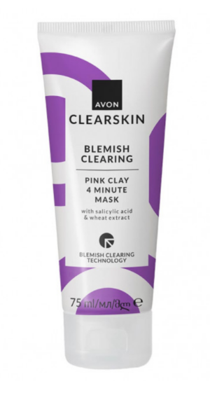 Clearskin Blemish Clearing Pink Clay 4 minuutin tehonaamio 75ml