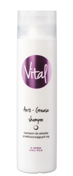 VITAL Shampoo Rasvoittuville hiuksille 250ml